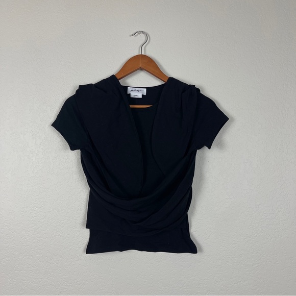 NWOT The Line by K Jeanne Top in Black - Picture 9 of 12